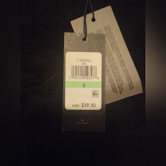 Tommy hilfiger- skinny ankle jean in dark wash - Picture 4 of 4